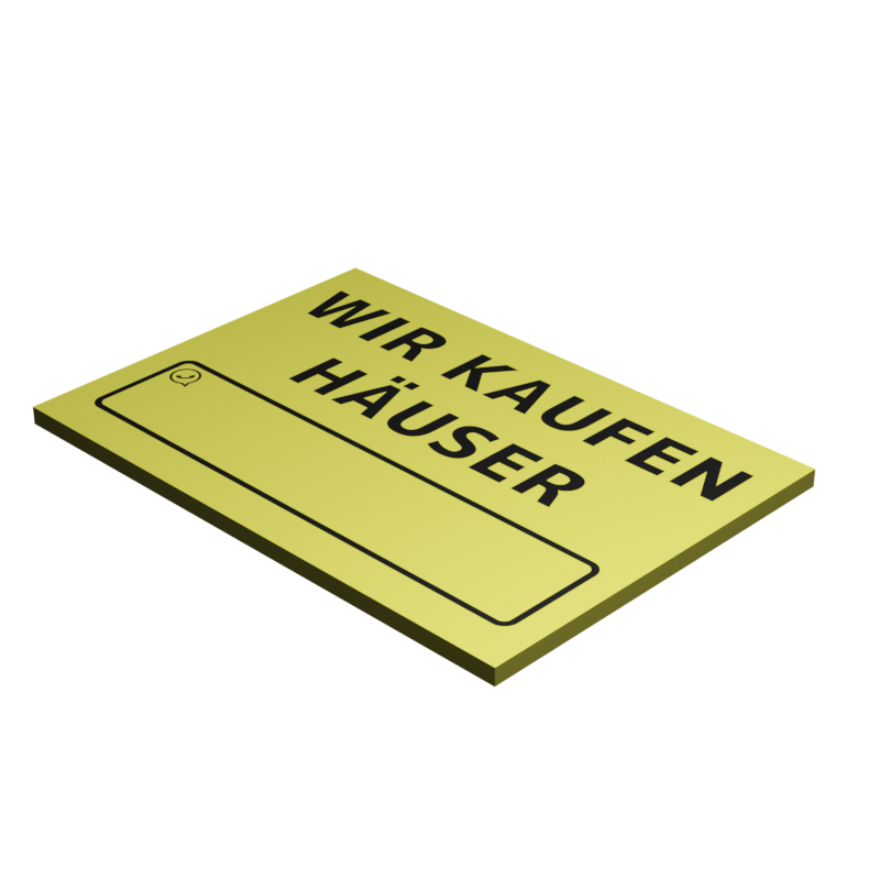 10x Wir kaufen Häuser
