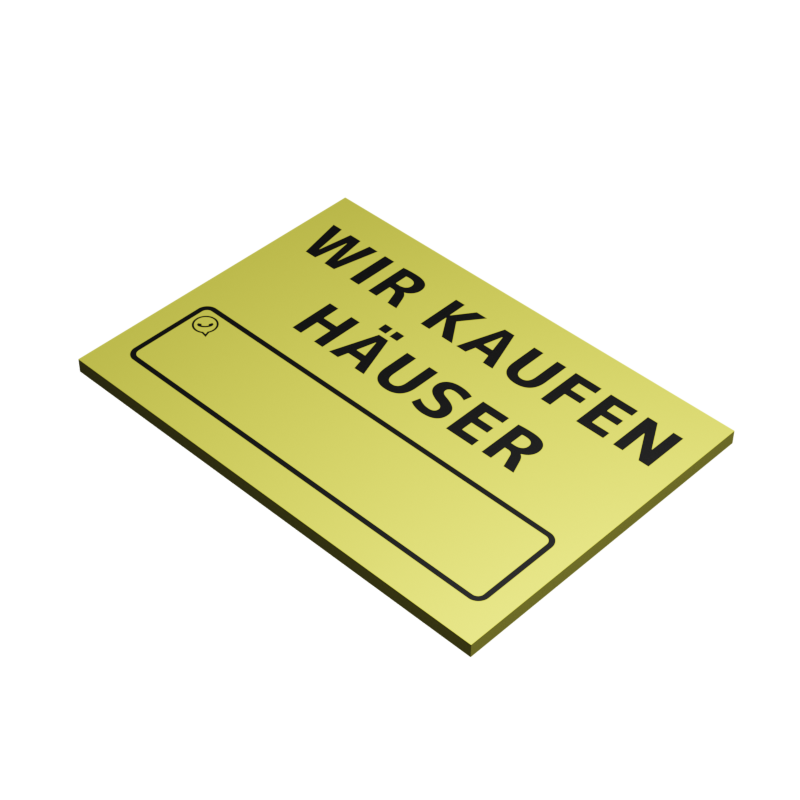 10x Wir kaufen Häuser